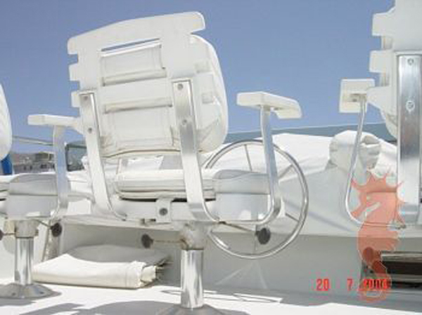 Hudson 40 - La Greca, vista del fly
