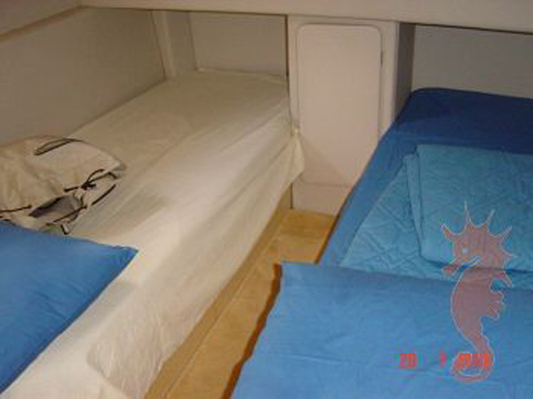 Hudson 40 - La Greca, vista del fly