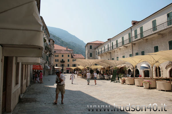 La piazza di Cattaro
